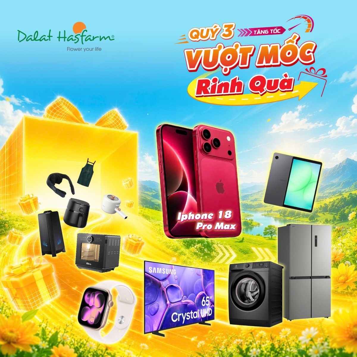 QUÝ 3 TĂNG TỐC - VƯỢT MỐC RINH QUÀ
