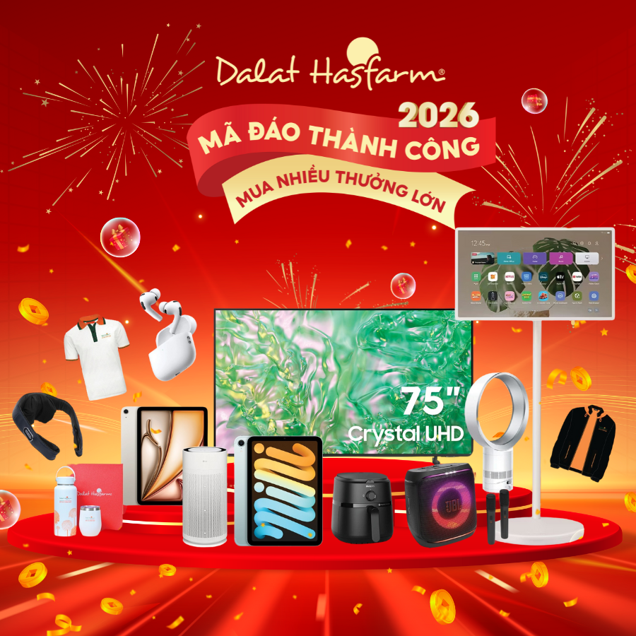 MÃ ĐÁO THÀNH CÔNG QUÝ 1/2026 – MUA NHIỀU THƯỞNG LỚN