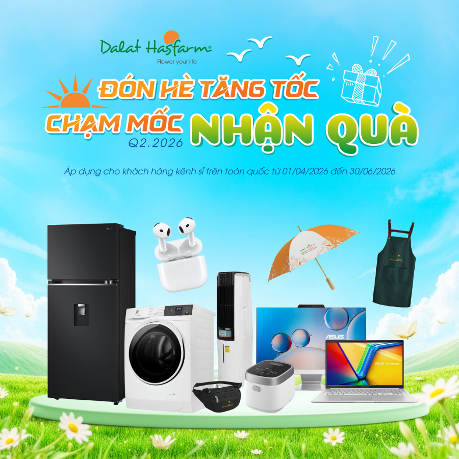 ĐÓN HÈ TĂNG TỐC – CHẠM MỐC NHẬN QUÀ QUÝ 2/2026