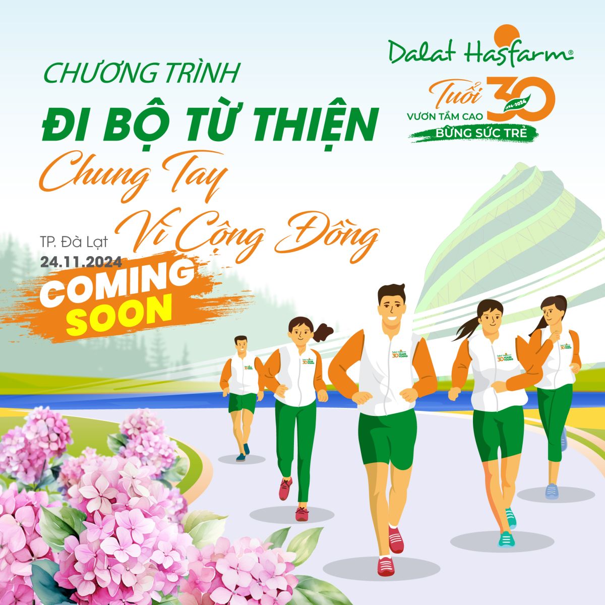 Tháng 11 Yêu Thương - 30 Năm Dalat Hasfarm & Hành Trình Từ Thiện Vì Cộng Đồng