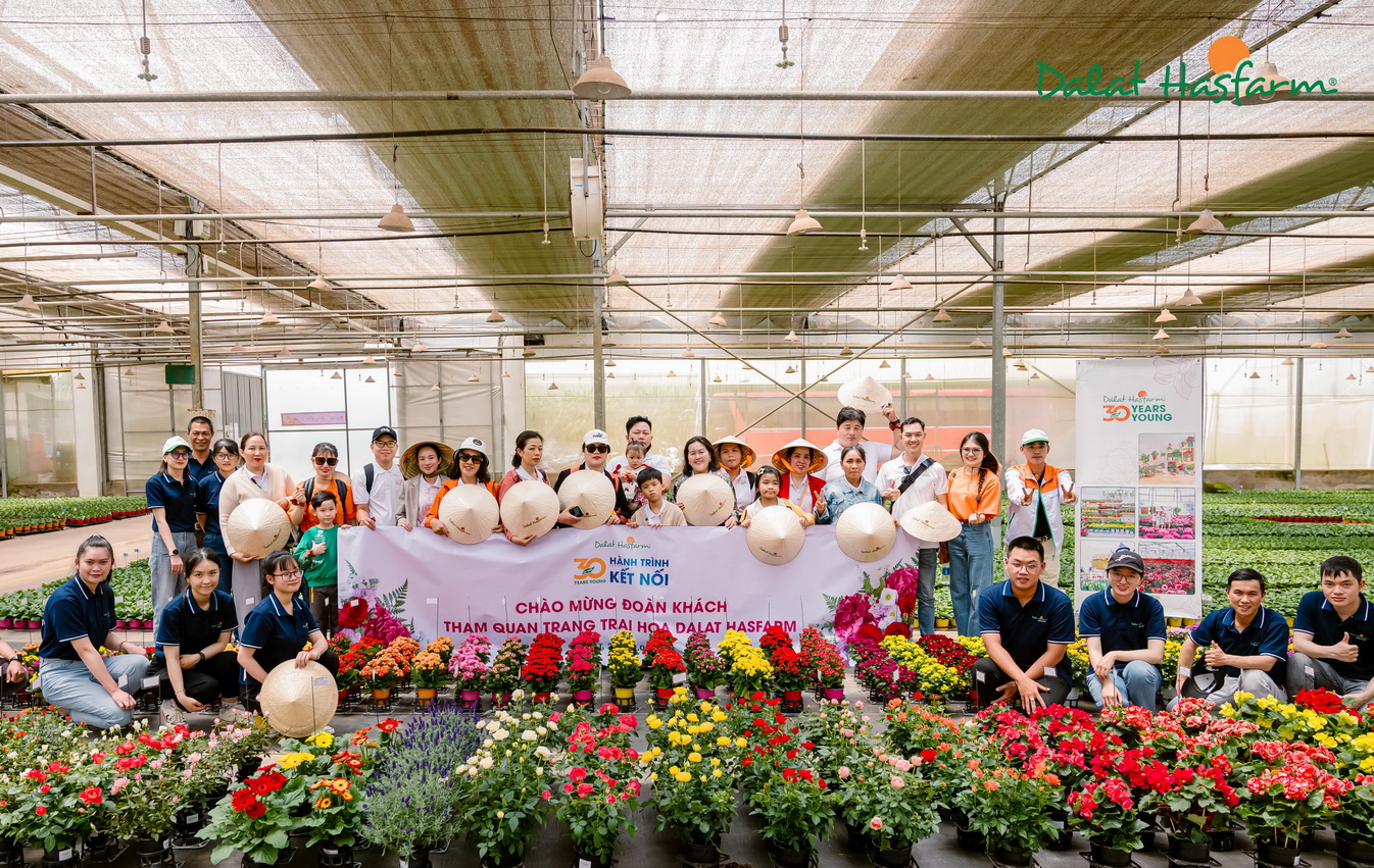 Quý Khách hàng đắm mình trong không gian tràn ngập sắc màu, ghi lại khoảnh khắc đáng nhớ trong chuyến tham quan.
